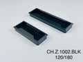 Black Recessed Flush Pull Handle – Modern Sliding Door Handle
