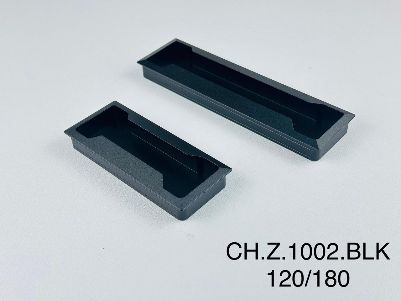 Black Recessed Flush Pull Handle – Modern Sliding Door Handle